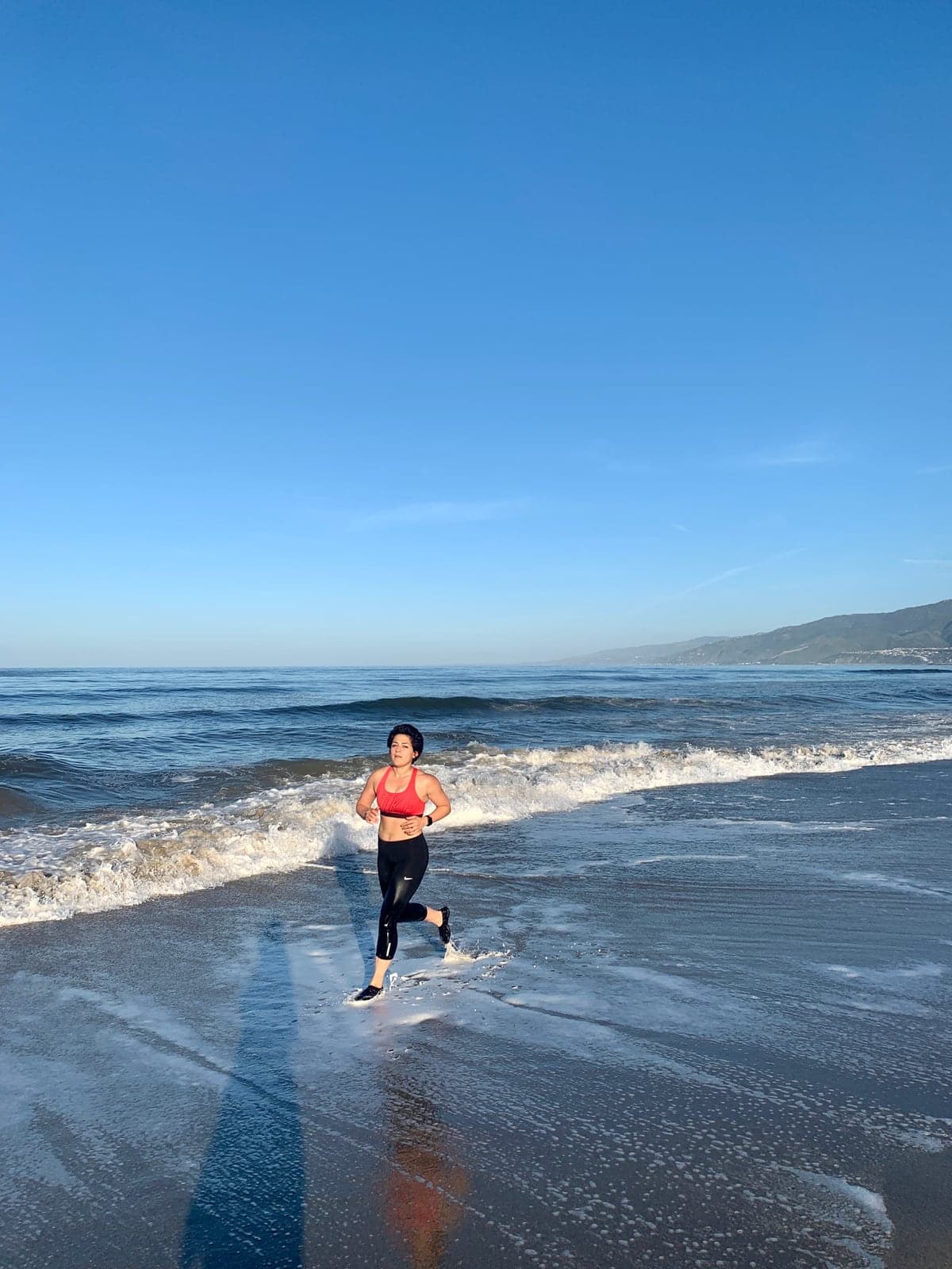 The Pacific, most mornings